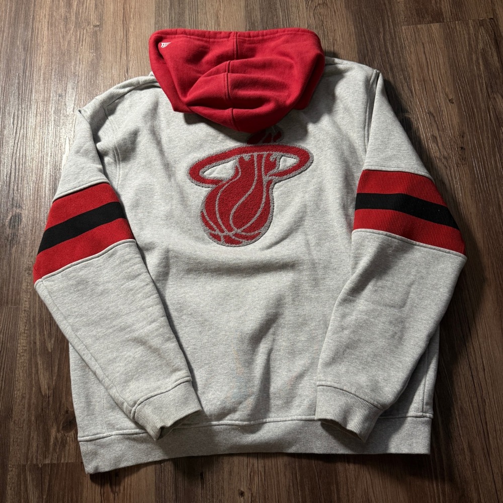 Miami Heat New Era Hoodie Sweatshirt‎ NBA Basketball Adult XL